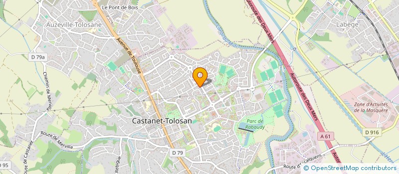 localisation de l'entreprise MONSIEUR AHMED AICHI à CASTANET-TOLOSAN