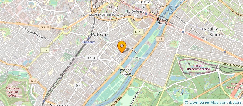 localisation de l'entreprise MONSIEUR AHMED AIOUADJ à PUTEAUX