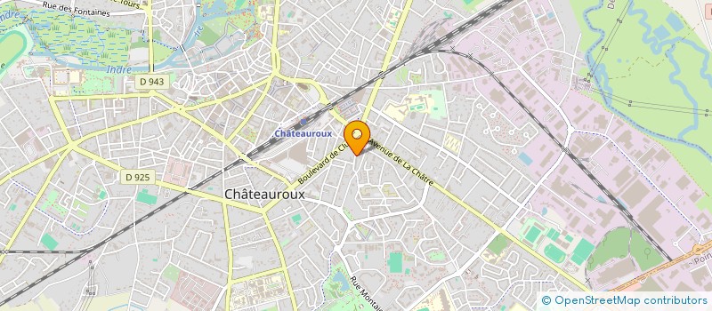localisation de l'entreprise MONSIEUR AHMED AISSAOUI à CHATEAUROUX