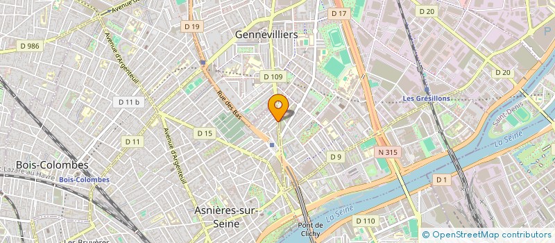 localisation de l'entreprise MONSIEUR AHMED AIT ALI à ASNIERES-SUR-SEINE