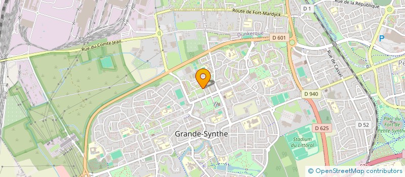 localisation de l'entreprise MONSIEUR AHMED AIT KHA MOH à GRANDE-SYNTHE