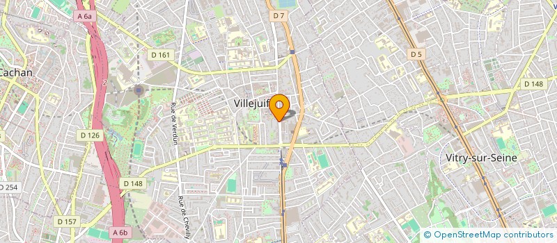 localisation de l'entreprise MONSIEUR AHMED AKRIMI  VILLEJUIF