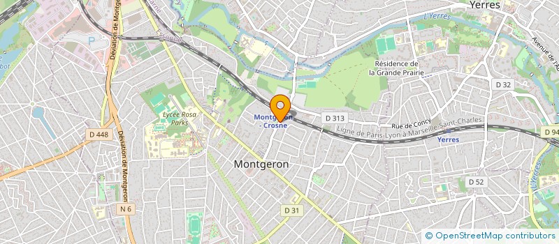 localisation de l'entreprise MONSIEUR AHMED AL-ZUGHBI à MONTGERON
