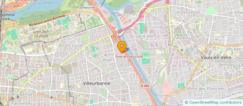 localisation de l'entreprise MONSIEUR AHMED-ALA-EDDINE BENMECHERI  VILLEURBANNE