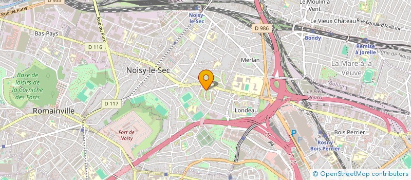localisation de l'entreprise MONSIEUR AHMED ALASHRY  NOISY-LE-SEC