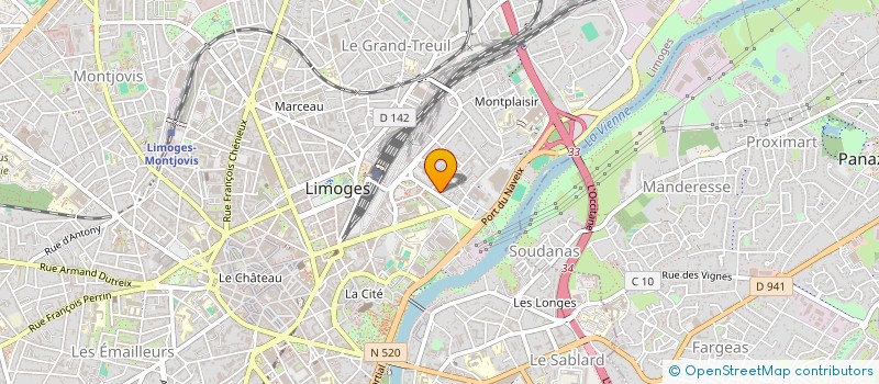 localisation de l'entreprise MONSIEUR AHMED ALI à LIMOGES