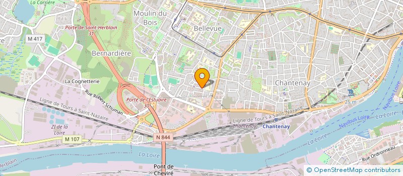 localisation de l'entreprise MONSIEUR AHMED ALI DOUDA à NANTES