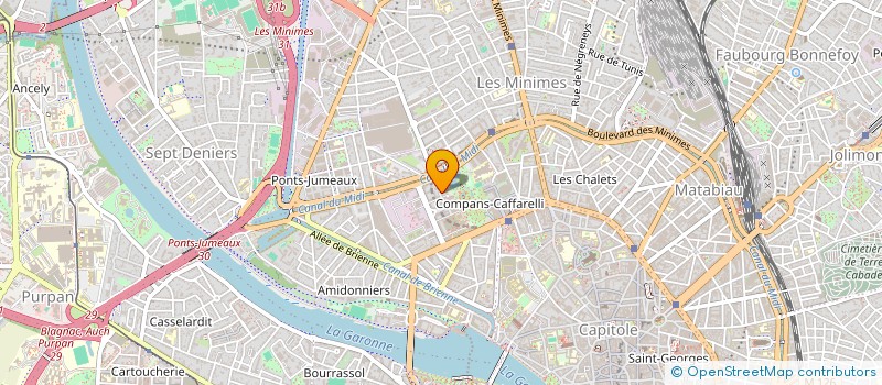 localisation de l'entreprise MONSIEUR AHMED ALI MOUSSA à TOULOUSE