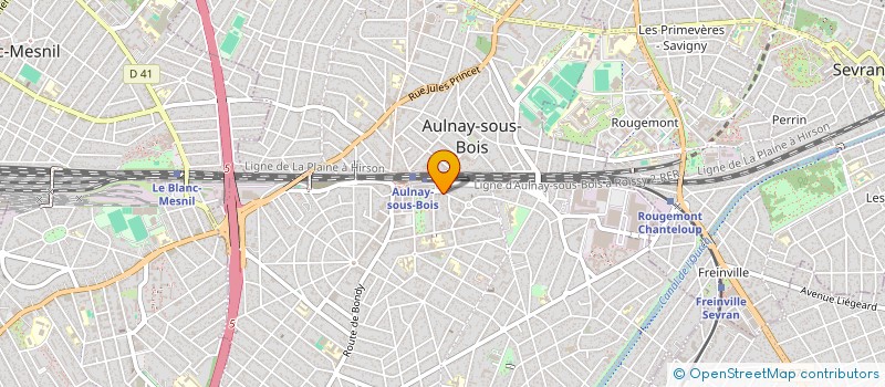 localisation de l'entreprise MONSIEUR AHMED ALI SULEIMAN à AULNAY-SOUS-BOIS