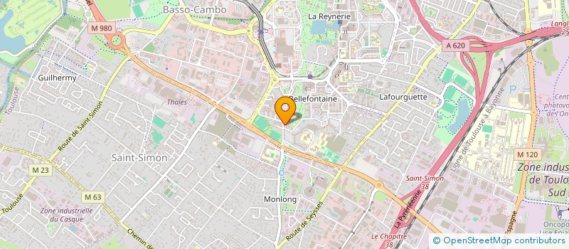 localisation de l'entreprise MONSIEUR AHMED ALLAGUI  TOULOUSE