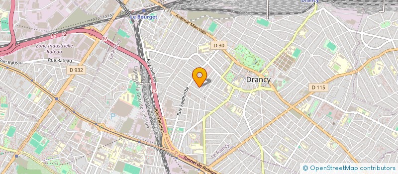 localisation de l'entreprise MONSIEUR AHMED ALLAOUA à DRANCY