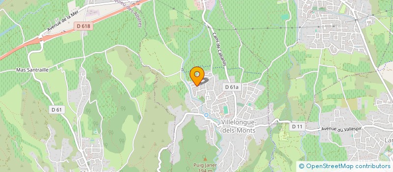 localisation de l'entreprise MONSIEUR AHMED ALMANI  VILLELONGUE-DELS-MONTS