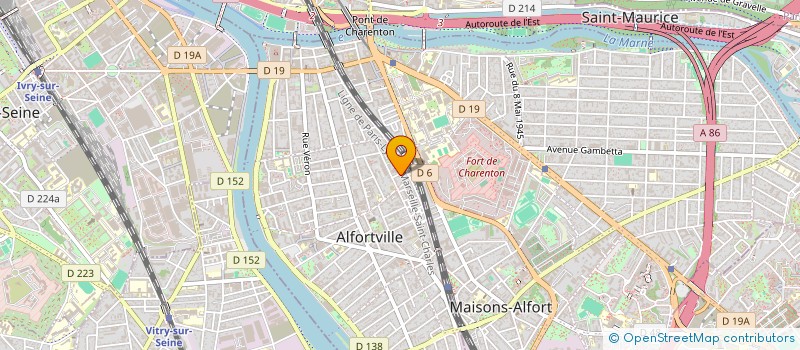localisation de l'entreprise MONSIEUR AHMED ALOUI à ALFORTVILLE