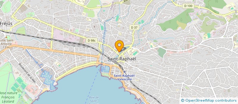 localisation de l'entreprise MONSIEUR AHMED ALOUI à SAINT-RAPHAEL