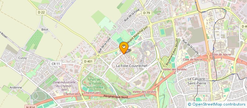 localisation de l'entreprise MONSIEUR AHMED ALRJAIBI à CAEN