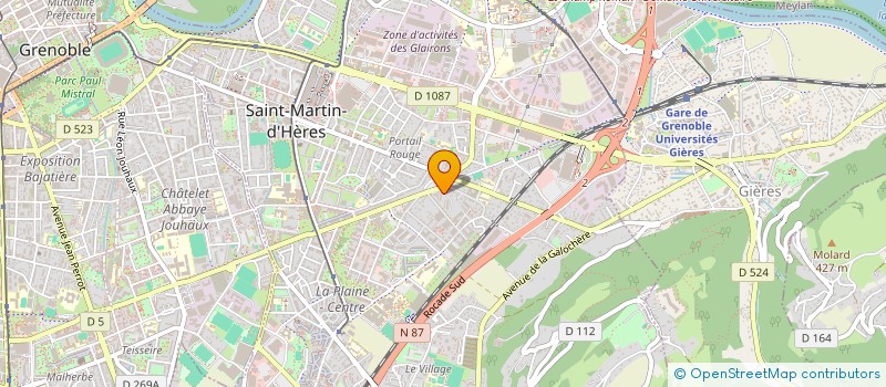 localisation de l'entreprise MONSIEUR AHMED ALTAHER à SAINT-MARTIN-D'HERES