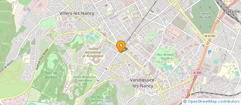 localisation de l'entreprise MONSIEUR AHMED AMARA  VANDUVRE-LES-NANCY