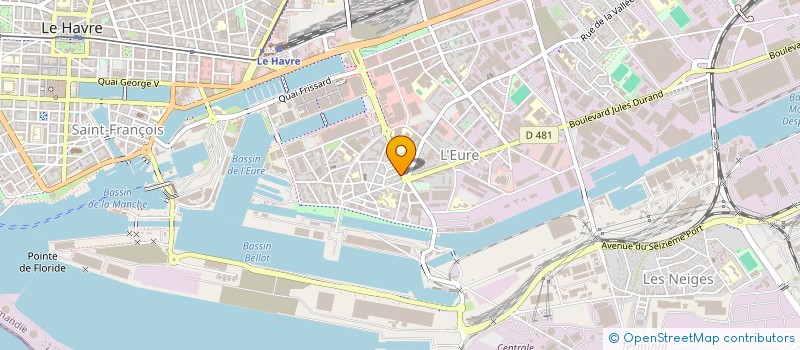 localisation de l'entreprise MONSIEUR AHMED AMGROUD à LE HAVRE