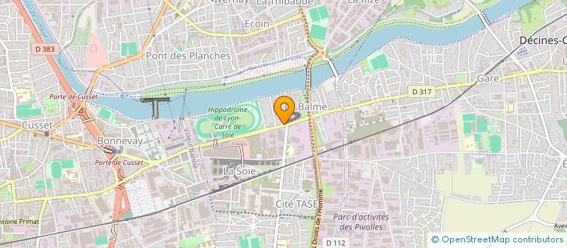 localisation de l'entreprise MONSIEUR AHMED AMINE MEJAI  VAULX-EN-VELIN