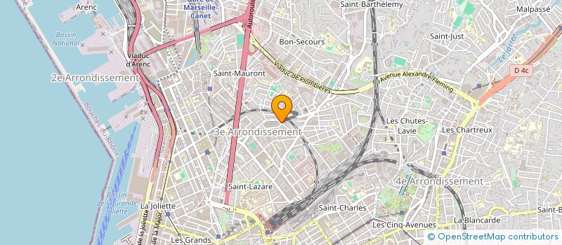 localisation de l'entreprise MONSIEUR AHMED AMRANI à MARSEILLE
