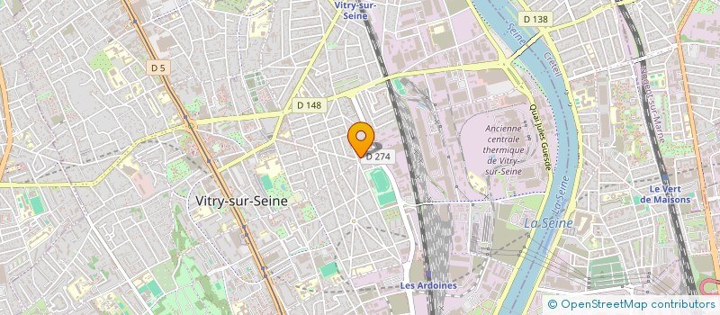 localisation de l'entreprise MONSIEUR AHMED AMROUS à VITRY-SUR-SEINE