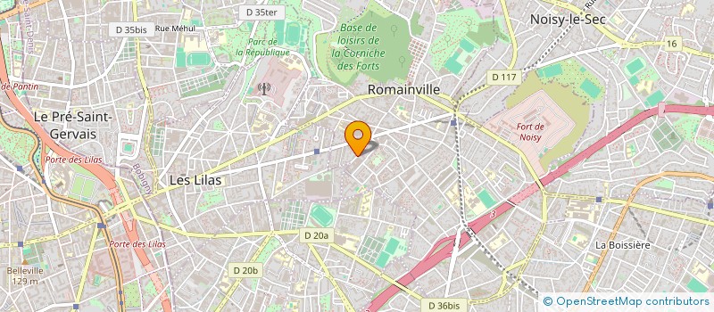 localisation de l'entreprise MONSIEUR AHMED ANFI à ROMAINVILLE
