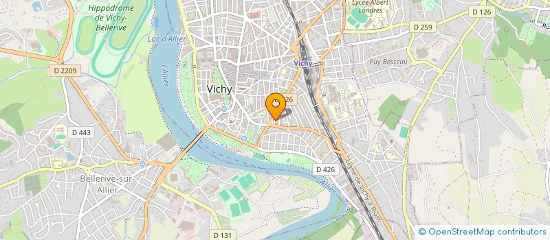 localisation de l'entreprise MONSIEUR AHMED ANLI à VICHY