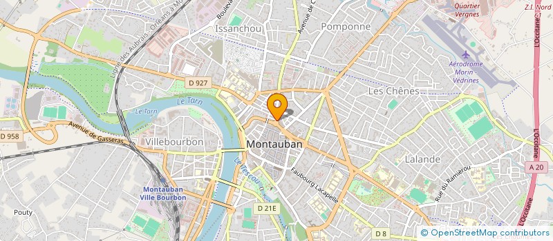 localisation de l'entreprise MONSIEUR AHMED AOMAR  MONTAUBAN