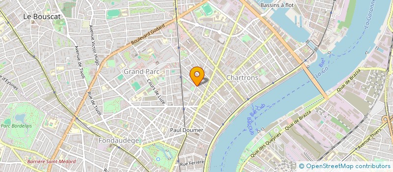 localisation de l'entreprise MONSIEUR AHMED AOUANE à BORDEAUX