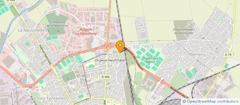 localisation de l'entreprise MONSIEUR AHMED AOUCHAR  REIMS