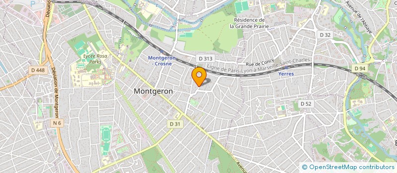 localisation de l'entreprise MONSIEUR AHMED ARBI à MONTGERON
