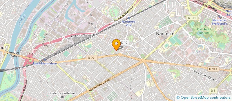 localisation de l'entreprise MONSIEUR AHMED ARBIA à NANTERRE