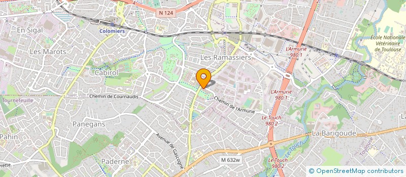 localisation de l'entreprise MONSIEUR AHMED ARIB à COLOMIERS