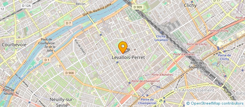 localisation de l'entreprise MONSIEUR AHMED ATMANI à LEVALLOIS-PERRET