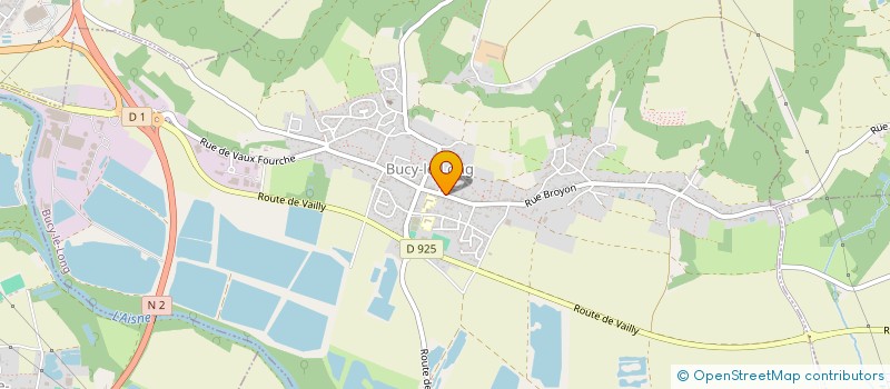localisation de l'entreprise MONSIEUR AHMED ATTAF à BUCY-LE-LONG