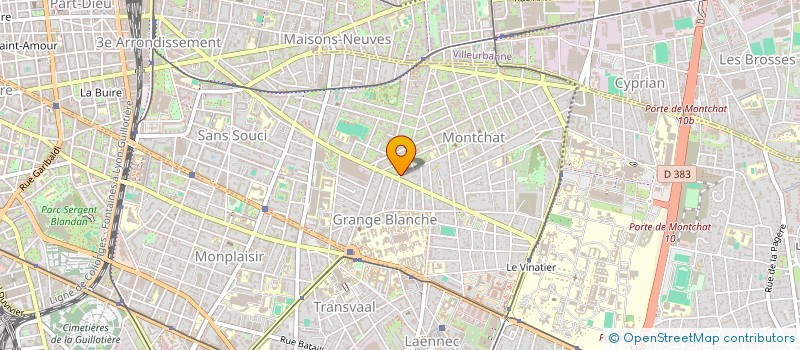 localisation de l'entreprise MONSIEUR AHMED ATTIA  LYON