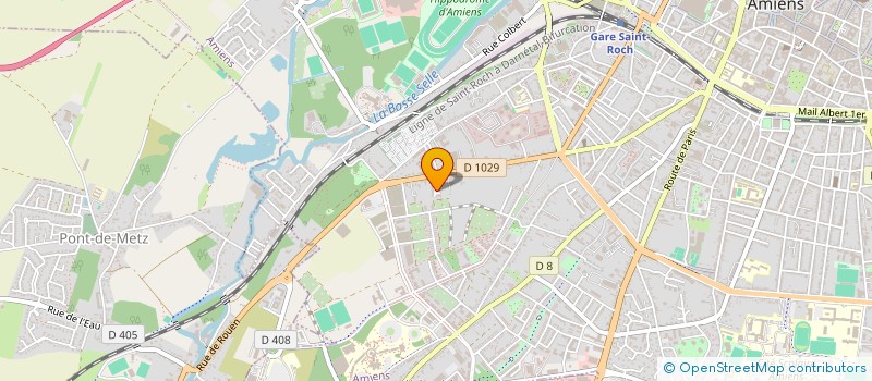 localisation de l'entreprise MONSIEUR AHMED ATTIGUI à AMIENS