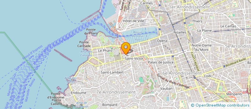 localisation de l'entreprise MONSIEUR AHMED ATTWA  MARSEILLE