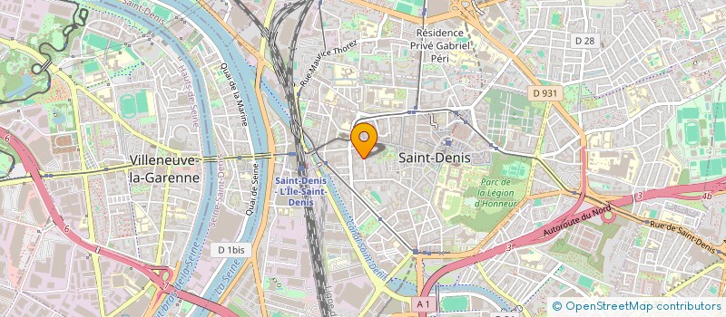 localisation de l'entreprise MONSIEUR AHMED AWAD RESGALA à SAINT-DENIS
