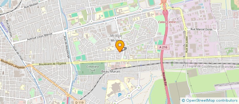 localisation de l'entreprise MONSIEUR AHMED AYAD  CALAIS