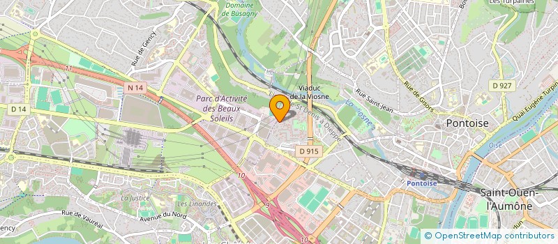 localisation de l'entreprise MONSIEUR AHMED AYEB  PONTOISE