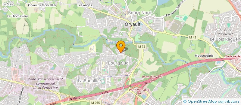 localisation de l'entreprise MONSIEUR AHMED AYEB à ORVAULT