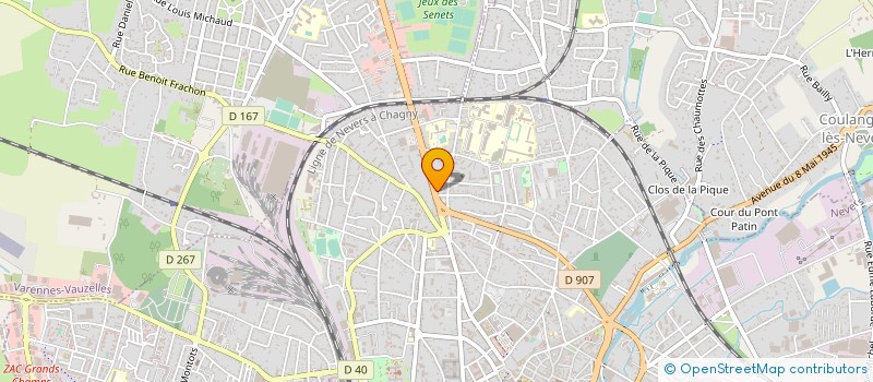 localisation de l'entreprise MONSIEUR AHMED AZAHA à NEVERS