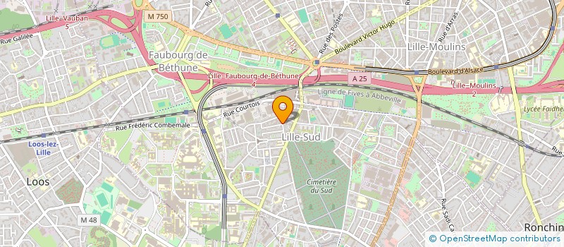 localisation de l'entreprise MONSIEUR AHMED AZAHAF à LILLE