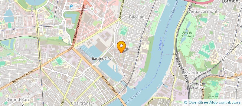 localisation de l'entreprise MONSIEUR AHMED AZDANI  BORDEAUX