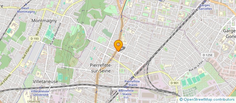 localisation de l'entreprise MONSIEUR AHMED BAABOUD  PIERREFITTE-SUR-SEINE