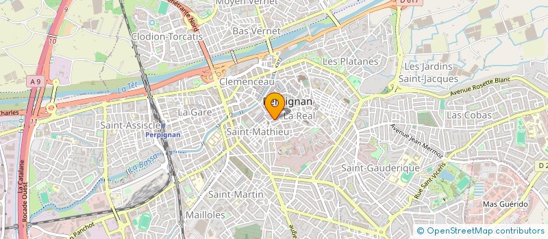 localisation de l'entreprise MONSIEUR AHMED BACHIRI TAHIRI  PERPIGNAN