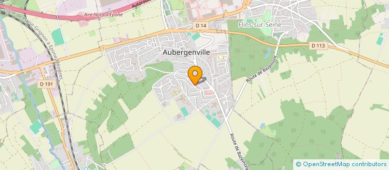 localisation de l'entreprise MONSIEUR AHMED BAHRIA  AUBERGENVILLE