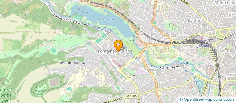 localisation de l'entreprise MONSIEUR AHMED BAKHTAOUI  DIJON