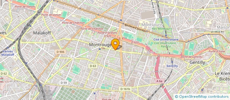 localisation de l'entreprise MONSIEUR AHMED BAKIR à MONTROUGE